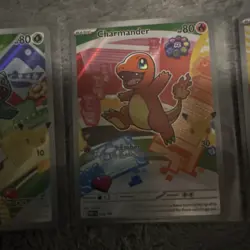 Pokemon TCG Foil Card Lot Bulbasaur Charmander Squirtle 3 Cards English - Image 3