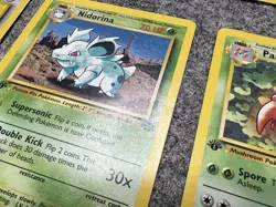 1999 Pokemon Jungle 1st Edition Rare Uncommon and Common Cards 23 Total P-LP - Image 2