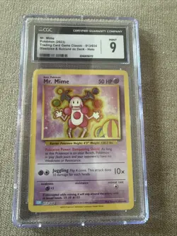 Mr. Mime Trading Card Game Classic 013/034 CGC 9 Mint - Image 1