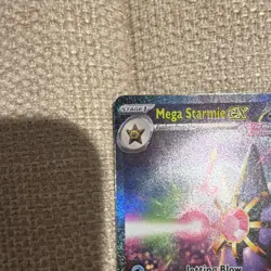 Mega Starmie EX Pokemon TCG Card 118/088 Holo Stage 1 330 HP Jetting Blow - Image 3