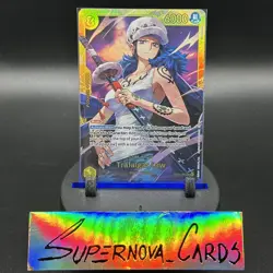 Trafalgar Law EB03-062 SEC Extra Booster Heroines Edition One Piece Card Game - Image 1