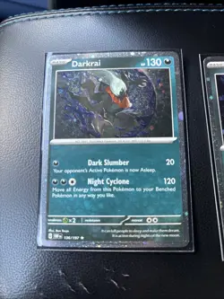 Triple Whammy Tin Darkrai, Sableye, Spiritbomb Cosmo Promo Cards Mint Copies - Image 2