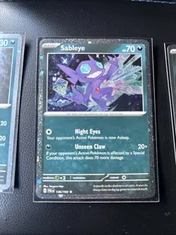 Triple Whammy Tin Darkrai, Sableye, Spiritbomb Cosmo Promo Cards Mint Copies - Image 3
