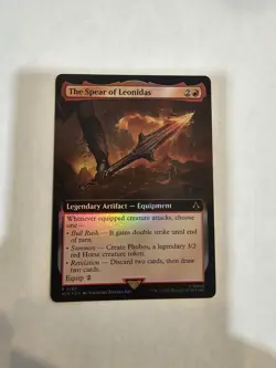 The Spear of Leonidas (Extended Art) Universes Beyond: Assassin's Creed Foil - Image 1