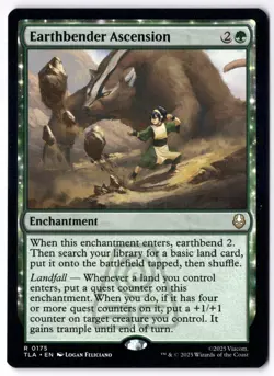 Earthbender Ascension TLA 175 Magic: The Gathering R NM - Image 1