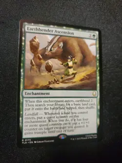 Earthbender Ascension, Avatar, Magic the Gathering MTG NM - Image 2