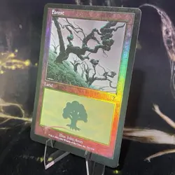 Magic the Gathering - Forest - FOIL - 331 - 7th Edition - LP - Basic Land - Image 3