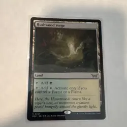 MTG Hushwood Verge Duskmourn: House of Horror #261 Rare Regular EN Land - Image 2