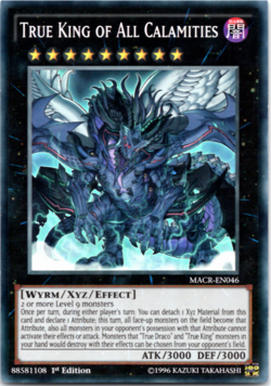 True King of All Calamities - MACR-EN046 - Super Rare - Unlimited Edition Yugioh - Image 1