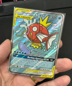 Pokemon TCG Team Up- Magikarp & Wailord GX - Full Art 161/181 - HP/D - Portugues - Image 3