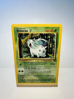 Nidoran F 57/64 Common Jungle Pokemon Near Mint - Image 1