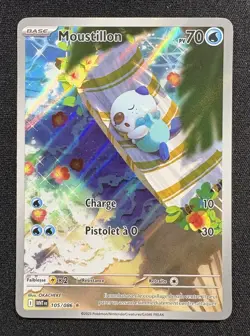 Carte Pokemon : Moustillon FA Alternatif 2025 Flamme Blanche 105/086 NM 🇫🇷 - Image 1