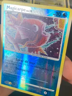CARTE POKEMON MAGICARPE 65/100 FR REVERSE DP TEMPETE - TBE - Image 2