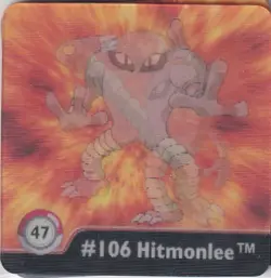Pokemon Serie 1 Action Flipz Original 1999 N° 47 HITMONLEE - Image 1