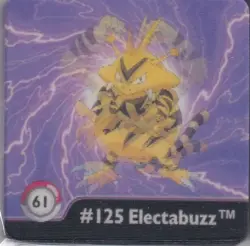 Pokemon Serie 1 Action Flipz Original 1999 Numero 61 Electrabuzz - Image 1