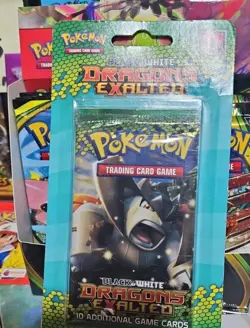 Pokemon Black & White Dragons Exalted Booster Pack Factory Sealed Giratina Art - Image 1