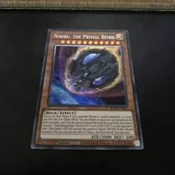 Nibiru, the Primal Being RA01-EN015 Platinum Secret Rare 1st Edition Mint Yugioh - Image 1