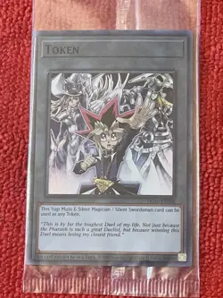 YuGiOh! Token: Yugi Muto and Silent Magician and Silent Swordsman (LEDE) - Image 1