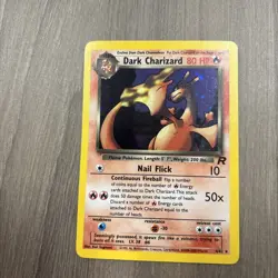 Dark Charizard Holo No.006 Team Rocket 1997 Japanese Pokemon Card TCG - Image 1