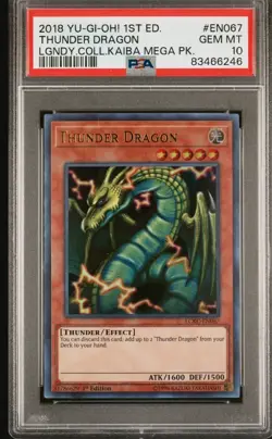 Thunder Dragon 2018 Legendary Collection PSA 10 - Image 1