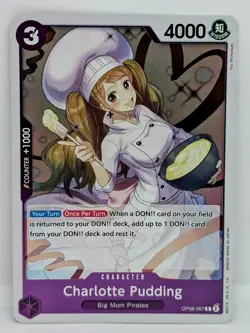 Charlotte Pudding OP08-067 Rare Two Legends One Piece TCG - Image 1