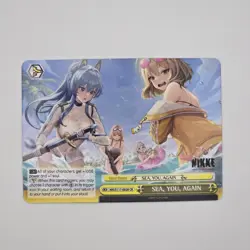Weiss Schwarz: NIKKE - SEA, YOU, AGAIN - NIK/S117-E026 CR - NM Single - Image 2