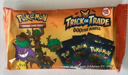 Pokemon TCG: Trick or Trade BOOster Bundle 2024 35 Mini Packs NEW Pokemon Cards - Image 1