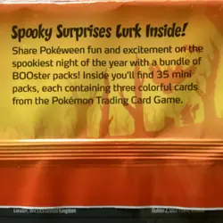 Pokemon TCG: Trick or Trade BOOster Bundle 2024 35 Mini Packs NEW Pokemon Cards - Image 3