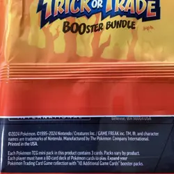 Pokemon TCG: Trick or Trade BOOster Bundle 2024 35 Mini Packs NEW Pokemon Cards - Image 4