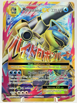 M Blastoise EX Pokemon XY EvolutionsFull Art Ultra Rare Card 102/108 - Image 1