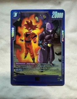 Hit FB08-040 SSG Goku Alternate Art Saiyan’s Pride Dragon Ball English Card - Image 1