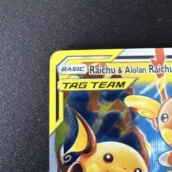 Raichu & Alolan Raichu GX - 54/236 - Unified Minds - English Pokemon Card - Image 4