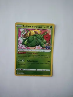 Radiant Venusaur 004/078 Pokemon Card Holo Radiant Rare - Near Mint (NM) - Image 2