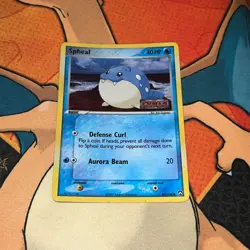 Spheal ~ 65/108 ~ Stamped Holo ~ POWER KEEPERS ~ HEAVY PLAY ~ Pokemon Card - Image 1