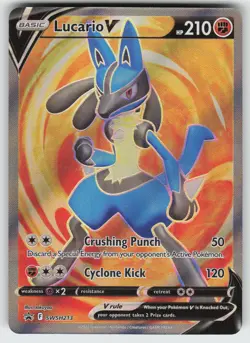 Lucario V - Promo SWSH: Sword & Shield Promo Cards SWSH213 Pokemon - Image 1