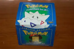 1999 Pokemon 23k Gold Plated Togepi Trading Card Sealed NIB - Image 1