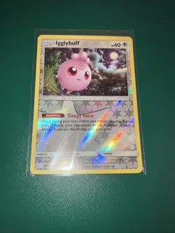Igglybuff 168/236 Reverse Holo Pokemon 2019 Cosmic Eclipse - NM Pokemon Card - Image 1