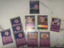 Pokemon TCG Scarlet & Violet 151 Clefairy 094/088 10-Card Lot Holo POR +25 EXTRA - Image 3