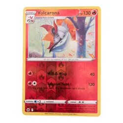 Volcarona 25/159 Reverse Holo NM Sword & Shield (Crown Zenith) Pokemon Card - Image 1