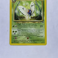 Pokemon Butterfree 19/75 Neo Discovery Regular English 2001 Rare Card Near Mint - Image 3