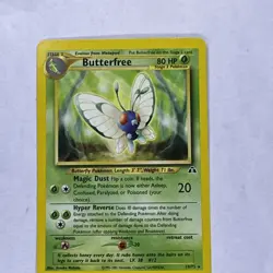 Pokemon Butterfree 19/75 Neo Discovery Regular English 2001 Rare Card Near Mint - Image 4