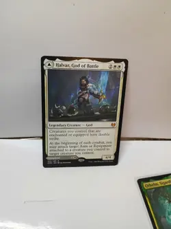 Kaldheim Halvar God of Battle & Sword of the Realms Mythic Rare Legendary 015 - Image 1