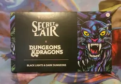 MTG Secret Lair X Dungeons & Dragons Black Lights & Dark Dungeons Non-Foil - Image 1