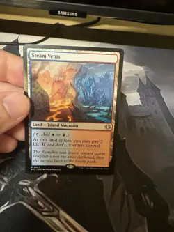 Magic The Gathering Steam Vents Lorwyn Eclipsed Regular Rare - Image 1