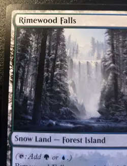 Rimewood Falls 266/285 Land Kaldheim Magic: The Gathering - Image 2
