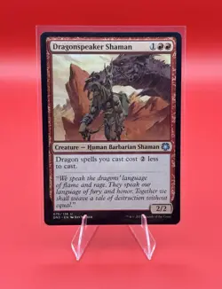 MTG Dragonspeaker Shaman Game Night Uncommon Red Creature - Image 1