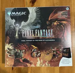 MTG Final Fantasy IX, The Siege of Alexandria, Scene Box, Sealed New FFIX Magic - Image 1