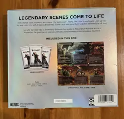 MTG Final Fantasy IX, The Siege of Alexandria, Scene Box, Sealed New FFIX Magic - Image 2