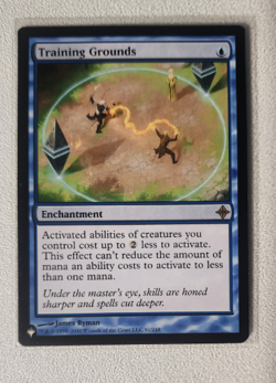 TRAINING GROUNDS - The List - MTG Rare #91 - Magic: The Gathering - Image 1