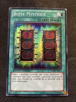 CARTE YU-GI-OH! BOITE MYSTIQUE WGRT-FR073 EXCELLENT FR - Image 1